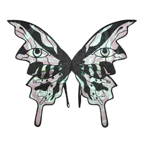 Qianly Schmetterlingsflügel-Fee, Cosplay für Feiertags-Foto-Requisiten, Geburtstagsparty, Karneval, Schwarz Qianly Schmetterlingsflügel-Fee, Cosplay für Feiertags-Foto-Requisiten, Geburtstagsparty, Karneval, Schwarz von Qianly