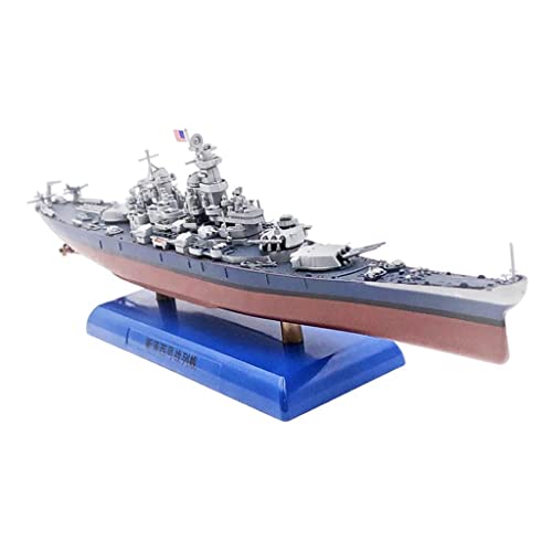 Qianly Simuliertes Kriegsschiffmodell USS New Jersey (Bb 62) Im Maßstab 1:1000 von Qianly