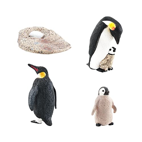 Qianly Tierfiguren Lebenszyklus Pinguin Lernspielzeug für Kinder, Stil A von Qianly