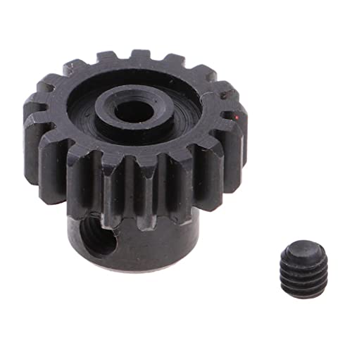 Qianly Upgrade Teile für WLtoys 1:18 A959 A979 17T Motor Gear RC Car ACCS, Schwarz, 1,3 cm von Qianly