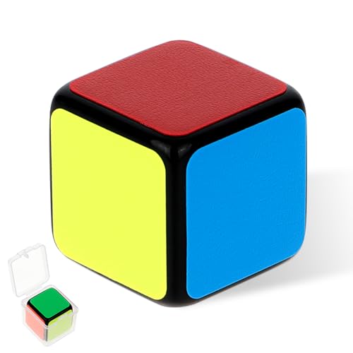 Qianyu Speed Zauberwürfel 1x1 3D Puzzle Cube Zauberwürfel-Puzzles Smooth Fast Würfel Sequential Brain Teaser Toys for Fast Cubing Fun von Qianyu