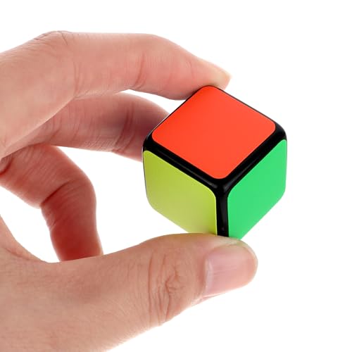 Qianyu Speed Zauberwürfel 1x1 3D Puzzle Cube Zauberwürfel-Puzzles Smooth Fast Würfel Sequential Brain Teaser Toys for Fast Cubing Fun von Qianyu