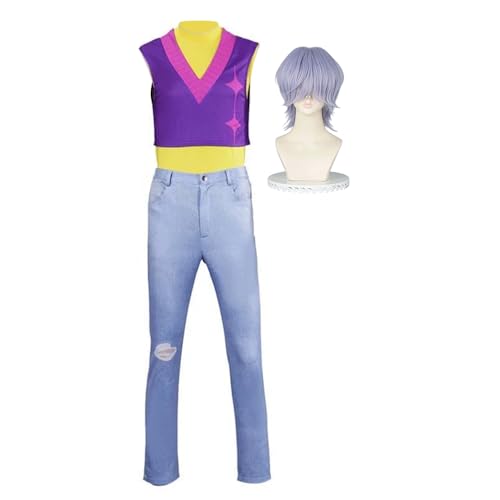 Qigmhua Baby Saja Cosplay Mystery/Jinu/Abby Kostüm, Anime Cosplay Outfit Baby Saja Pullover Shirt Sweater Halloween Kostüm Damen Herren Qigmhua Baby Saja Cosplay Mystery/Jinu/Abby Kostüm, Anime Cosplay Outfit Baby Saja Pullover Shirt Sweater Halloween Kostüm Damen Herren von Qigmhua