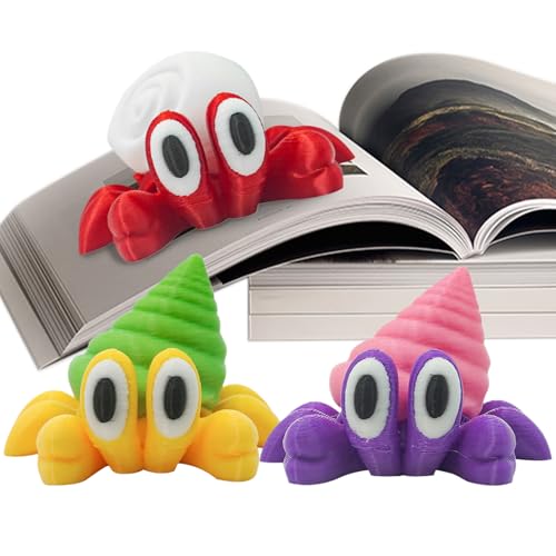 Qikam Einsiedlerkrebs Figur Spielzeug - 3 Teile Tierisches Fidget Ornament Mit Beweglichen Gelenken,Kleine Flexible Fingerfigur Zierde für Erwachsene Hausdekoration Qikam Einsiedlerkrebs Figur Spielzeug - 3 Teile Tierisches Fidget Ornament Mit Beweglichen Gelenken,Kleine Flexible Fingerfigur Zierde für Erwachsene Hausdekoration von Qikam