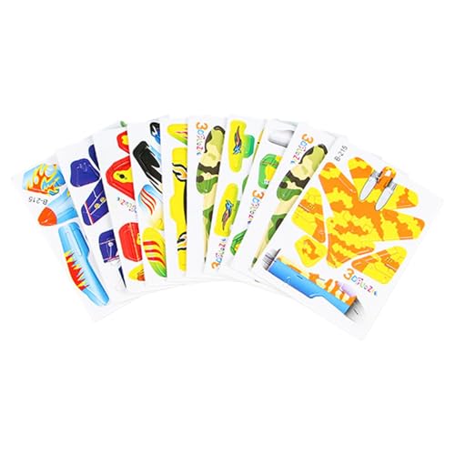 Qikam Puzzles für Kleinkinder,Kleinkind-Puzzles - Papierflieger-Bausatz 3D-Puzzle Tier,Pädagogische Kinderpuzzles, Kinderpuzzles mit Cartoon-Figuren für die Entwicklung von Kindern und von Qikam