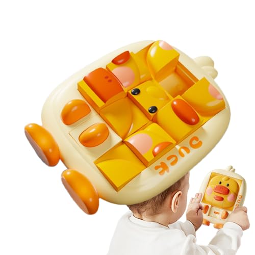 Schiebepuzzles für Kinder, Schiebepuzzlespiele mit Tieren | Slide-Puzzle-Spiel Cartoon-Tier-Denkaufgabe-Rätsel | Verbesserte Denkfähigkeit, Reisespielzeug-Handheld-Spiele, fördert die Schiebepuzzles für Kinder, Schiebepuzzlespiele mit Tieren | Slide-Puzzle-Spiel Cartoon-Tier-Denkaufgabe-Rätsel | Verbesserte Denkfähigkeit, Reisespielzeug-Handheld-Spiele, fördert die von Qikam