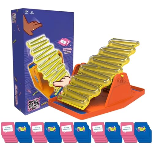 Seesaw Brettspiel - Mehrspieler Partyspiel Karten für Erwachsene | Interaktives Brettspiel Zubehör Für Erwachsene Jugendliche Schule Zuhause Feste Seesaw Brettspiel - Mehrspieler Partyspiel Karten für Erwachsene | Interaktives Brettspiel Zubehör Für Erwachsene Jugendliche Schule Zuhause Feste von Qikam