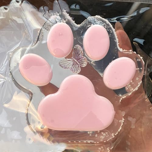 Taba Squishy Cat Paw | Cat Paw Squishy | Süße Katzenpfoten Squishy Toy | Squishy Katze Pfote Squeeze Spielzeug zum Stressabbau | Anti Stress Fidget Toys für Erwachsene und Kinder von Qikam