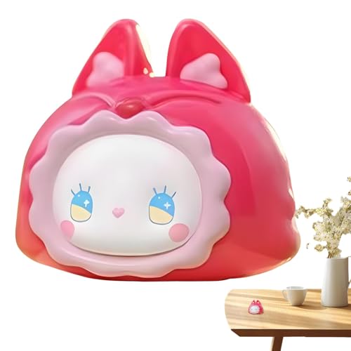 Qiwieod Kawaii Figur,Niedliche Figur - Süße Sammlung - Cartoon-Charakter-Puppe, süßes Kawaii-Überraschungsspielzeug für Kinder, Fans, Mädchen, Sammlung, Bücherregal-Dekor von Qiwieod