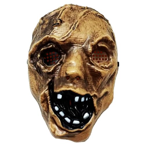 Qixuer Halloween Maske, Horror Totenkopf Maske, Skull Mask für Cosplay Halloween Party Rollenspiel Maske von Qixuer