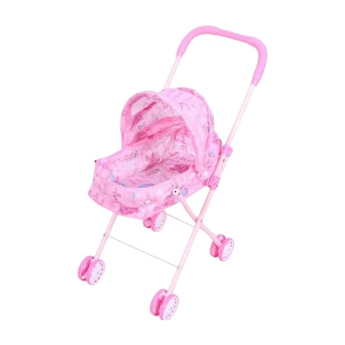 Kinderwagen Für Puppen | Spielzeug Kinderwagen Mit Verdeck Zum Rollenspiel - Rollenspiel Klappbarer Schiebewagen | Für Kinder Mädchen Zuhause Reisen Geburtstag Schule Outdoor Kinderwagen Für Puppen | Spielzeug Kinderwagen Mit Verdeck Zum Rollenspiel - Rollenspiel Klappbarer Schiebewagen | Für Kinder Mädchen Zuhause Reisen Geburtstag Schule Outdoor von Qizeroty