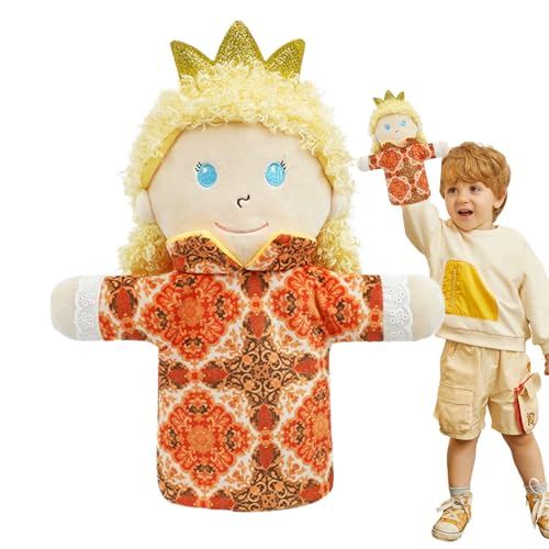 Plüsch Handpuppe | Märchenfiguren Handpuppen - Interaktives Spielzeug Für Frühpädagogik Geschichtenerzählen Familienunterhaltung Zu Hause Plüsch Handpuppe | Märchenfiguren Handpuppen - Interaktives Spielzeug Für Frühpädagogik Geschichtenerzählen Familienunterhaltung Zu Hause von Qizeroty