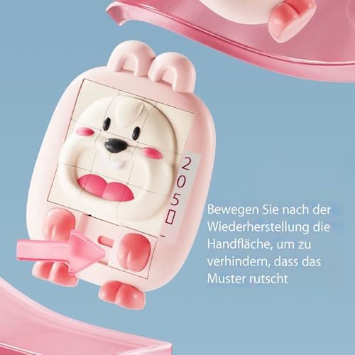 Schiebepuzzles für Kinder, Schiebepuzzlespiele mit Tieren - Cartoon-Tier-Lernrätsel,Verbesserte Denkfähigkeit, Reisespielzeug-Handheld-Spiele, fördert die Hand-Auge-Koordination Schiebepuzzles für Kinder, Schiebepuzzlespiele mit Tieren - Cartoon-Tier-Lernrätsel,Verbesserte Denkfähigkeit, Reisespielzeug-Handheld-Spiele, fördert die Hand-Auge-Koordination von Qizeroty