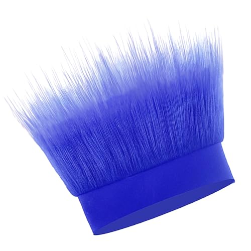 Qkbuza Blue Haariges Kostüm Stirnband Troll-Haar-Stirnband Lustige Neuheitsmütze Lustige Flauschige Crazy-Hair-Perücke Troll Halloween-Kostümzubehör Für Kinder, Jugendliche Und Erwachsene von Qkbuza