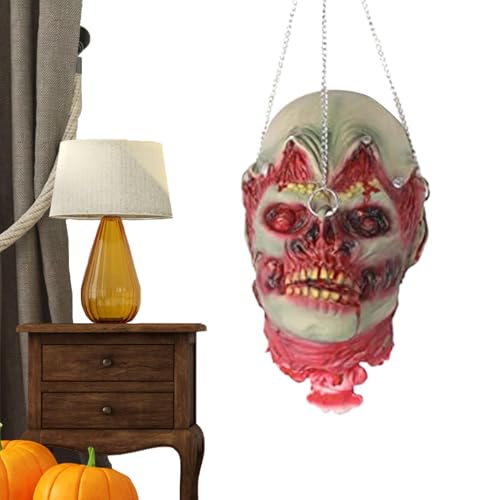 Qkbuza Kopf Halloween Deko, Kopf Dekoration Halloween, Realistische Textur Wasserdicht Für Party Garten Ausstellung Escape Room Foto Hintergrund Theaterproduktion Qkbuza Kopf Halloween Deko, Kopf Dekoration Halloween, Realistische Textur Wasserdicht Für Party Garten Ausstellung Escape Room Foto Hintergrund Theaterproduktion von Qkbuza