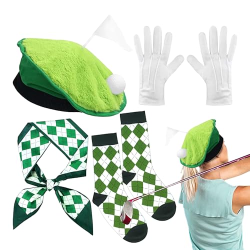 Qkbuza Lustige Golfmütze, Golfer Verkleidungshut, Festliche Accessoires Für Halloween Outdoor Golfer Unisex Qkbuza Lustige Golfmütze, Golfer Verkleidungshut, Festliche Accessoires Für Halloween Outdoor Golfer Unisex von Qkbuza