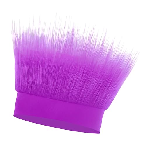 Qkbuza Purple Haariges Kostüm Stirnband Troll-Haar-Stirnband Lustige Neuheitsmütze Lustige Flauschige Crazy-Hair-Perücke Troll Halloween-Kostümzubehör Für Kinder, Jugendliche Und Erwachsene von Qkbuza