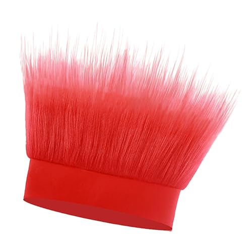 Qkbuza Red Haariges Kostüm Stirnband Troll-Haar-Stirnband Lustige Neuheitsmütze Lustige Flauschige Crazy-Hair-Perücke Troll Halloween-Kostümzubehör Für Kinder, Jugendliche Und Erwachsene von Qkbuza