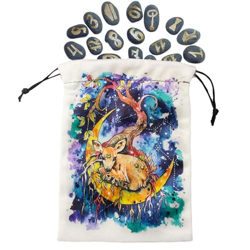 Qkbuza Tarotbeutel Und Beutel | Samtarner Tarotkartenhalter Mit Zugband,Würfelorganizer Mit Druck Auf Beiden Seiten Für Büro Reisen Camping Outdoor Küste Garten Alltag Schrank Qkbuza Tarotbeutel Und Beutel | Samtarner Tarotkartenhalter Mit Zugband,Würfelorganizer Mit Druck Auf Beiden Seiten Für Büro Reisen Camping Outdoor Küste Garten Alltag Schrank von Qkbuza