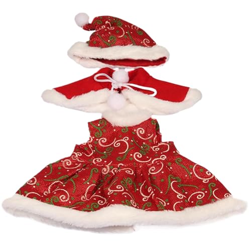 QmjdDymx 18 Zoll Puppenzubehör 18 Zoll Puppenkleidung Set Soft & Elastic Christmas Babypuppenkleidung DIY 18 Zoll Puppenzubehör für Kinder (Keine Puppe), Stil 1, Puppenkleidung von QmjdDymx