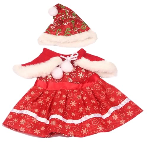 QmjdDymx 18 Zoll Puppenzubehör 18 Zoll Puppenkleidung Set Soft & Elastic Christmas Babypuppenkleidung DIY 18 Zoll Puppenzubehör für Kinder (Keine Puppe), Style 2, Puppenkleidung von QmjdDymx