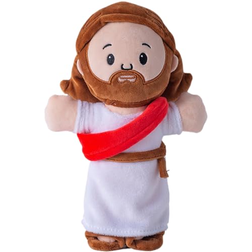 QmjdDymx Jesus Plushie Jesus Plüschpuppe lächelte Freunde Plüsch gefülltes Jesus Plushie 20 '' Figurenplüschspielzeug zum Geburtstag Kindertag Valentinstag Geschenkdekoration Puppe, Plüschfiguren von QmjdDymx