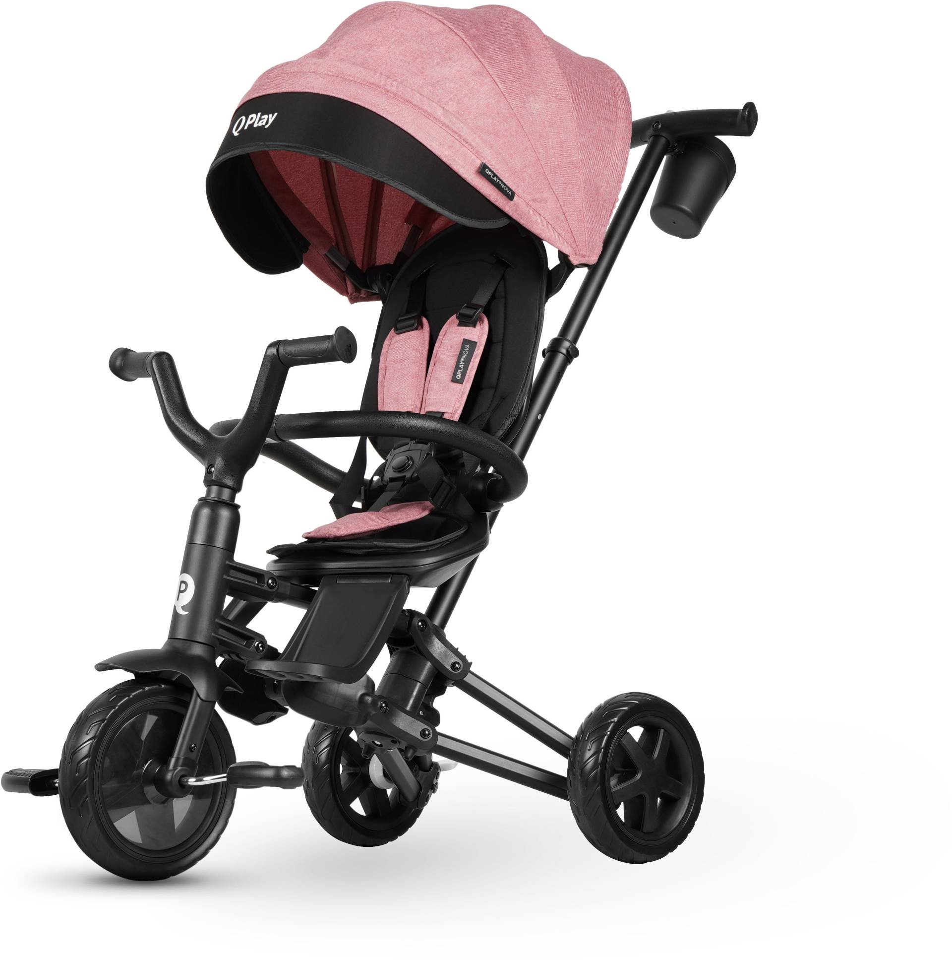 Qplay Nova Niello 6-in-1 Dreirad, Rosa von Qplay