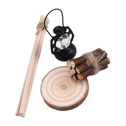 1/12 Miniatur-Puppenhäuser Lagerfeuer Zubehör mit realistischem Ofen Brennholz LED Öllampe für Winterszene Dekorationen Outdoor Abenteuer Miniaturen 1/12 Miniatur-Puppenhäuser Lagerfeuer Zubehör mit realistischem Ofen Brennholz LED Öllampe für Winterszene Dekorationen Outdoor Abenteuer Miniaturen von Qsvbeeqj