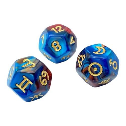 Qsvbeeqj 3pack Farbenfrohe Harze Wahrsage Würfel Mit Glitzern Finish Für Mystische Rollenspiele Und Führung Buntes Astrologisches Spiel Würfel Qsvbeeqj 3pack Farbenfrohe Harze Wahrsage Würfel Mit Glitzern Finish Für Mystische Rollenspiele Und Führung Buntes Astrologisches Spiel Würfel von Qsvbeeqj