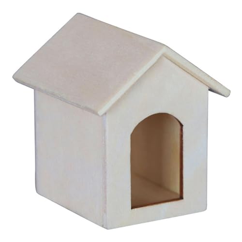 Holz Miniatur-Hundhaus Maßstab 1/12 Tierhaus Puppenhaus Möbel Gartenzubehör Ausstellung Zubehör Puppenstuben Miniatur Haustier Holz Miniatur-Hundhaus Maßstab 1/12 Tierhaus Puppenhaus Möbel Gartenzubehör Ausstellung Zubehör Puppenstuben Miniatur Haustier von Qsvbeeqj