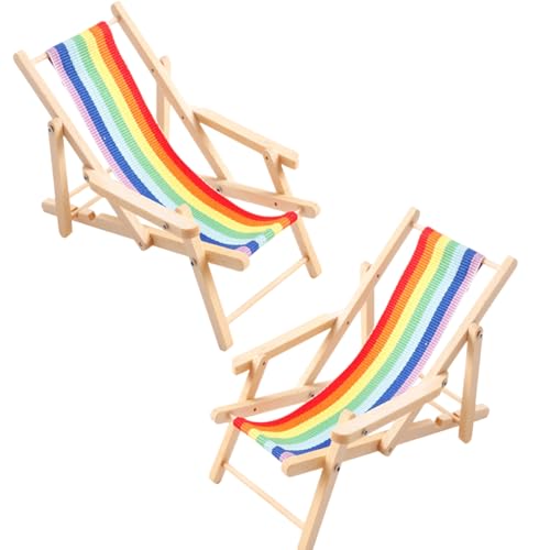 Qsvbeeqj Miniaturholz Beach Stuhl Mit Regenbogenfarbe Design Freundliche Lounge Figur Für 1/12 Puppenhausmöbel Miniatur Rainbow Lounge Qsvbeeqj Miniaturholz Beach Stuhl Mit Regenbogenfarbe Design Freundliche Lounge Figur Für 1/12 Puppenhausmöbel Miniatur Rainbow Lounge von Qsvbeeqj