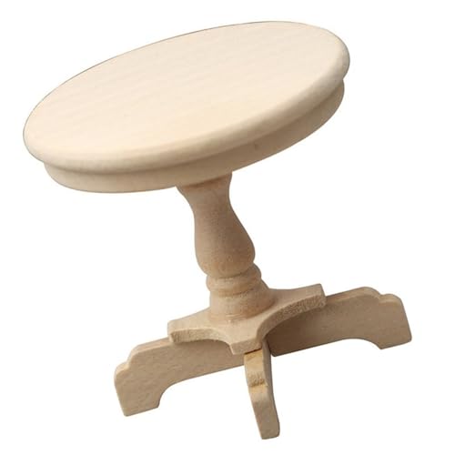 Puppenhäuser Dekorationen Zubehör 1:12 Puppenhäuser Möbel Miniatur Holz Rund Beistelltisch Kinder Finger Spielen Spielzeug Wohnzimmer Szene Dekorationen Puppenhäuser Dekorationen Zubehör 1:12 Puppenhäuser Möbel Miniatur Holz Rund Beistelltisch Kinder Finger Spielen Spielzeug Wohnzimmer Szene Dekorationen von Qsvbeeqj