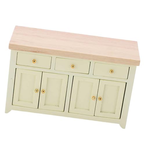 Puppenhäuser aus Holz, 1/12, Aufbewahrungsmöbel, kreatives Puppenhaus, Heimdekoration, Ausstellungsszene, Miniaturzubehör Puppenhäuser aus Holz, 1/12, Aufbewahrungsmöbel, kreatives Puppenhaus, Heimdekoration, Ausstellungsszene, Miniaturzubehör von Qsvbeeqj