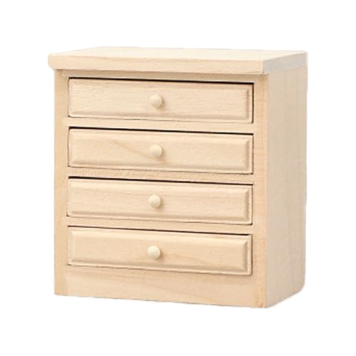 Puppenstuben Miniatur Holzschrank Küche Ausstellungsszene Zubehör 1/12 unlackiert Möbel Handwerk Design Lieferung Küchenschrank für Puppenhaus Puppenstuben Miniatur Holzschrank Küche Ausstellungsszene Zubehör 1/12 unlackiert Möbel Handwerk Design Lieferung Küchenschrank für Puppenhaus von Qsvbeeqj