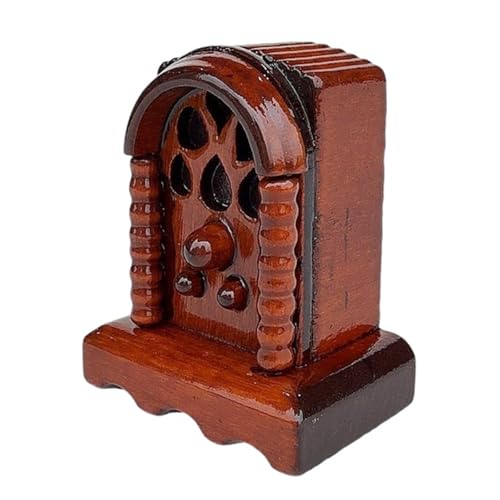 Qsvbeeqj 1/12 Doll House Möbel Holz Miniatur Radio Figur Für Enthusiasten Und Szene Display Fotografie Requisiten Doll House Radio Qsvbeeqj 1/12 Doll House Möbel Holz Miniatur Radio Figur Für Enthusiasten Und Szene Display Fotografie Requisiten Doll House Radio von Qsvbeeqj