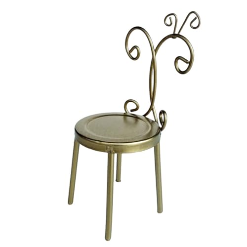 Qsvbeeqj 1/12 Skala Tiny Rückenlehre Sessellegierung Metall Dekorative Möbel Für Puppenhaus Modell Display Sammler Metall Miniaturstuhl Qsvbeeqj 1/12 Skala Tiny Rückenlehre Sessellegierung Metall Dekorative Möbel Für Puppenhaus Modell Display Sammler Metall Miniaturstuhl von Qsvbeeqj