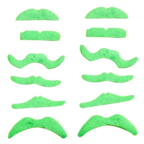 Qsvbeeqj 1/48 Stück Gefälschte Schnurrbärte Set für Männer Frauen Gefälschte Schnurrbärte Weiß Grün Blau Halloween Kostüm Zubehör Qsvbeeqj 1/48 Stück Gefälschte Schnurrbärte Set für Männer Frauen Gefälschte Schnurrbärte Weiß Grün Blau Halloween Kostüm Zubehör von Qsvbeeqj