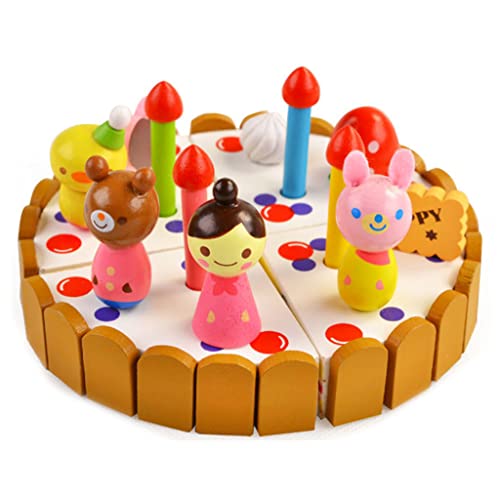 Qsvbeeqj 13x13x7cm/5 12x5 12x2 76 In Schneiden Geburtstag Kuchen Spielzeug Pädagogische Für Spielen Vorschule Tisch Spielzeug Geschenke von Qsvbeeqj