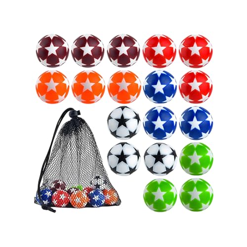 Qsvbeeqj 18pcs 32mm Foosballs Tischbälle Offizielles Tabletop Spiel Fußball Fußball Accessor Foosball Tischbälle Qsvbeeqj 18pcs 32mm Foosballs Tischbälle Offizielles Tabletop Spiel Fußball Fußball Accessor Foosball Tischbälle von Qsvbeeqj