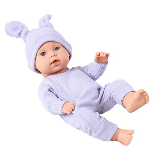 Qsvbeeqj 30 cm Realistische Schlafpuppe Stofftier Mit Schönem Gesicht Lebensecht Pädagogische Reborns BoutiqueCollection Kinderpartygeschenk von Qsvbeeqj