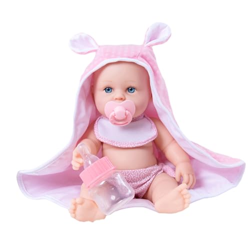 Qsvbeeqj 30 cm Realistische Schlafpuppe Stofftier Mit Schönem Gesicht Lebensecht Pädagogische Reborns BoutiqueCollection Kinderpartygeschenk von Qsvbeeqj