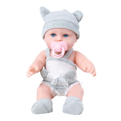 Qsvbeeqj 30 cm Realistische Schlafpuppe Stofftier Mit Schönem Gesicht Lebensecht Pädagogische Reborns BoutiqueCollection Kinderpartygeschenk von Qsvbeeqj