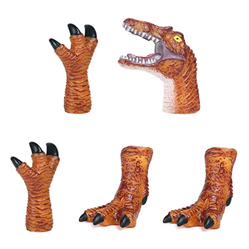 Qsvbeeqj 5 Teile/los Lustige Spielzeug Cartoon Biologische Dinosaurier Form Fingerpuppe Für Kinder Kleinkind Party Favor Puppen von Qsvbeeqj