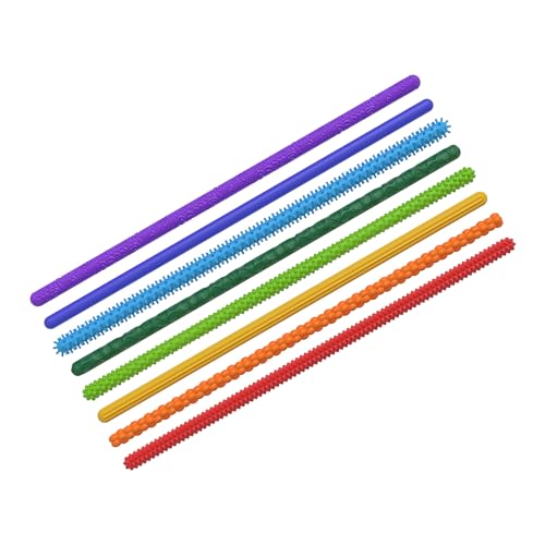 Qsvbeeqj Buntes Sensorischer Stick Für Schüler Strukturiertes Beruhigendes Spielzeug Mit Stressabbaudesign Und Sammelkilikone Grip Special Bedürfnisse Qsvbeeqj Buntes Sensorischer Stick Für Schüler Strukturiertes Beruhigendes Spielzeug Mit Stressabbaudesign Und Sammelkilikone Grip Special Bedürfnisse von Qsvbeeqj