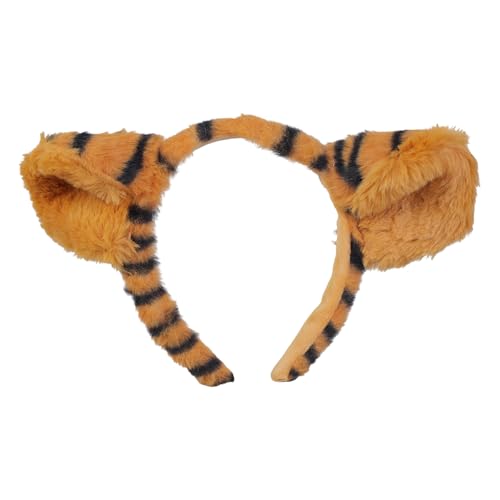 Qsvbeeqj Cartoon-Stirnband mit Tigerohr-Form, Haarklammern, Plüsch-Stirnband für Party, Cosplay, Kostüm-Zubehör, Unisex Plüsch-Stirnbänder für Frauen Qsvbeeqj Cartoon-Stirnband mit Tigerohr-Form, Haarklammern, Plüsch-Stirnband für Party, Cosplay, Kostüm-Zubehör, Unisex Plüsch-Stirnbänder für Frauen von Qsvbeeqj