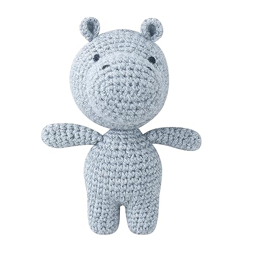 Qsvbeeqj Cartoon Stofftierpuppe Handgefertigt Gestrickt Mehrere Arten Weiche Tierform Stoffpuppe Kinder Beschwichtigen Schlafgeschenk von Qsvbeeqj