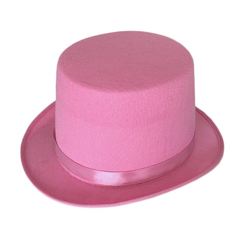 Qsvbeeqj Einfarbiger Derby-Hut, Karnevalshut, Gentleman, Party, Kostümzubehör, zwei Größen, optionale Zylinderhüte für Herren, für Damen, Herren, Steampunk, Damen, Halloween Qsvbeeqj Einfarbiger Derby-Hut, Karnevalshut, Gentleman, Party, Kostümzubehör, zwei Größen, optionale Zylinderhüte für Herren, für Damen, Herren, Steampunk, Damen, Halloween von Qsvbeeqj