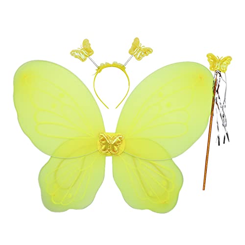 Qsvbeeqj Fairies Elves Wing Womens Girls Halloween Party Cosplay Kostüm Schmetterling Flügel Bühnenaufführungen Fotografie Schmetterling Fee für Mädchen Halsketten Dressup Doppelseitige Fee Qsvbeeqj Fairies Elves Wing Womens Girls Halloween Party Cosplay Kostüm Schmetterling Flügel Bühnenaufführungen Fotografie Schmetterling Fee für Mädchen Halsketten Dressup Doppelseitige Fee von Qsvbeeqj
