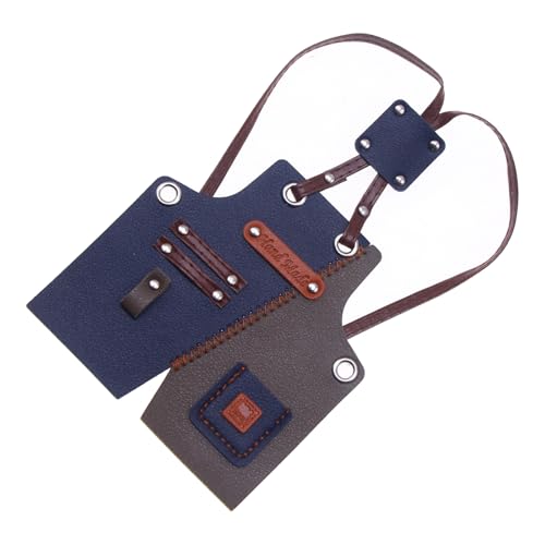Qsvbeeqj Handgefertigte zweifarbige Puppenschürze, leicht zu reinigen, PU-Stoff, Rollenspiel-Kostüm für Miniatur-Puppenhäuser, leicht zu reinigende Schürze Qsvbeeqj Handgefertigte zweifarbige Puppenschürze, leicht zu reinigen, PU-Stoff, Rollenspiel-Kostüm für Miniatur-Puppenhäuser, leicht zu reinigende Schürze von Qsvbeeqj