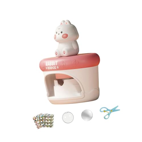 Qsvbeeqj Handgefertigter Badge Maker Craft Badges Maschinenspielzeug Für Kinder Kreative Handwerkskunstaktivitäten Mit Plastikvorlagenabdeckungen Abzeichen Pressemaschine Handwerksspielzeug Qsvbeeqj Handgefertigter Badge Maker Craft Badges Maschinenspielzeug Für Kinder Kreative Handwerkskunstaktivitäten Mit Plastikvorlagenabdeckungen Abzeichen Pressemaschine Handwerksspielzeug von Qsvbeeqj